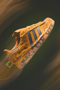Flame Graphic Sneakers Image 4