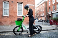 Small-Wheeled Shared E-Bikes Image 1