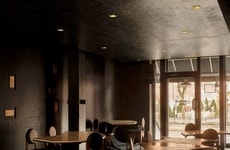 Stealthy Circular Dining Interiors