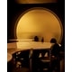 Stealthy Circular Dining Interiors Image 3