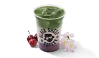 Iced Pandan Matcha Lattes Image 1