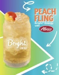 White Peach Energy Drinks Image 1