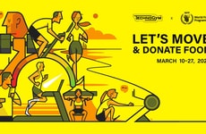 Fitness-Focused Food Drives