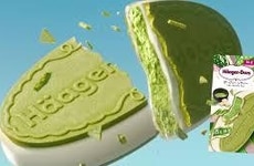 Green Tea Ice Cream Sandwiches