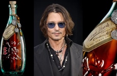 Tattoo-Inspired Rum Bottles