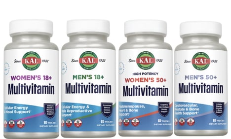 age‑specific daily supplement formulas