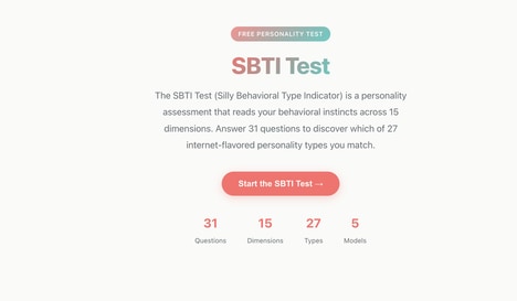 Meme-Native Personality Quizzes
