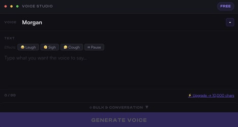 Voice Generation Tools