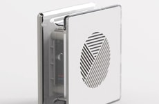 Transparent Speaker Sculptures