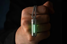 Glowing Titanium Keychains