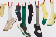 Sculptural Mary Jane Sneakers