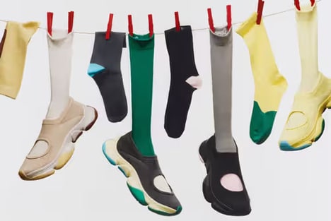 Sculptural Mary Jane Sneakers