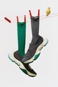 Sculptural Mary Jane Sneakers Image 2