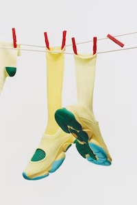 Sculptural Mary Jane Sneakers Image 3