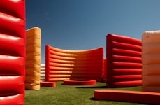 Inflatable Maze Installations