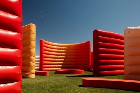 Inflatable Maze Installations