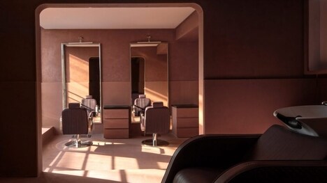 Layered Salon Interiors