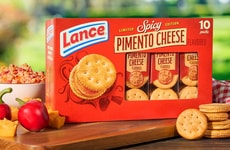 Spicy Pimento Cheese Crackers
