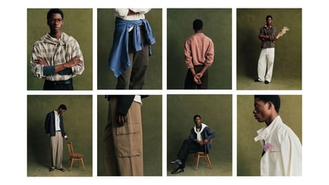 Menswear Lookbook Collections