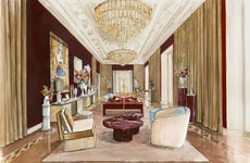 Roman-Inspired Intimate Lounge Spaces