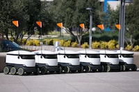 Autonomous Campus Delivery Robots