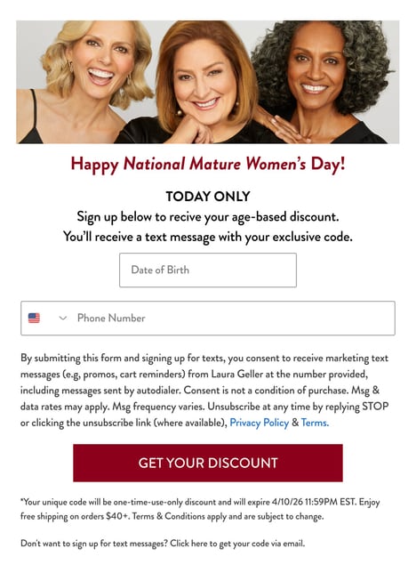 Age-Based Discounts