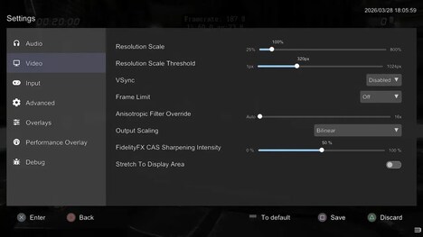 Handheld Emulation Interface Updates