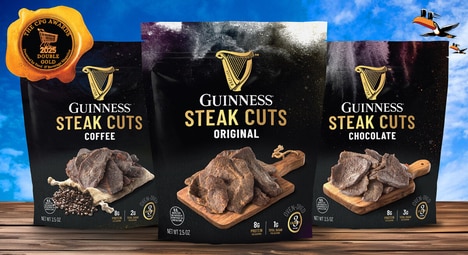Stout-Flavored Steak Snacks