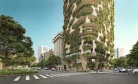 Carved Landscape Towers Image 1