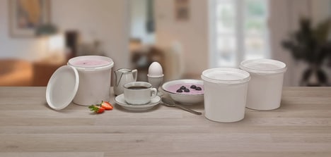 Lightweight Dairy Packaging Pots