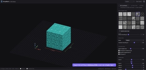 Parametric Texture Mapping Tools