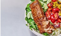 Pomegranate-Glazed Salmon Filets