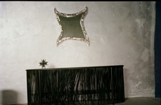 Fringed Leather Tables