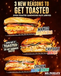 Flavorful Toasted Sandwich Menus Image 1