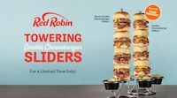 Meaty Cheeseburger Sliders Towers Image 1