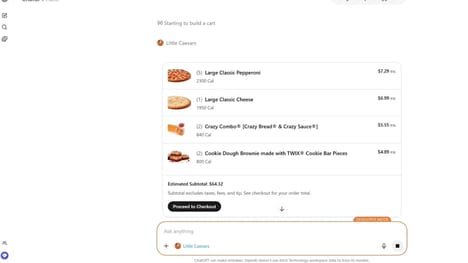 GenAI Pizza-Ordering Apps