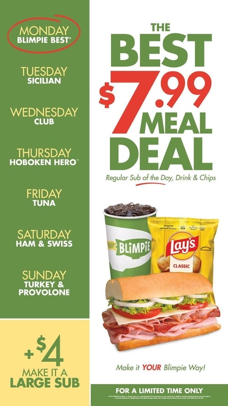Rotating Meal Deal Promotions
