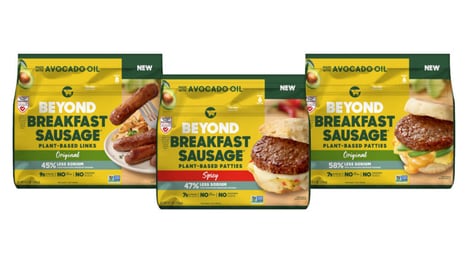 Plant-Based Breakfast Sausages