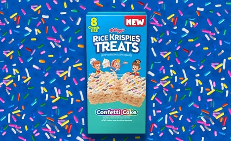 Cake-Inspired Cereal Snacks