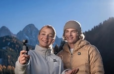 Micro-Sized Gimbal Action Cameras