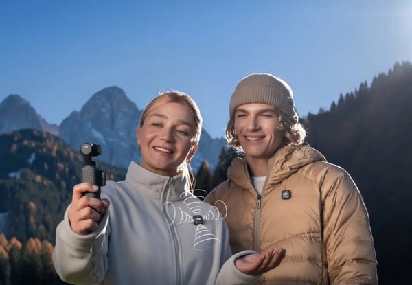 Micro-Sized Gimbal Action Cameras