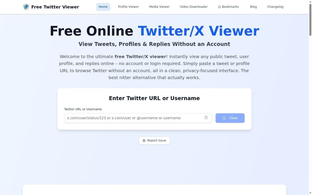Login-Free Tweet Browsers: Twitter Viewer Lets Users Browse Profiles ...