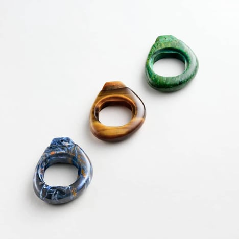 Stone Pendant Timepieces