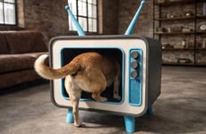 Retro TV Pet Houses