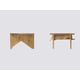Rope-Tension Plywood Stools Image 1