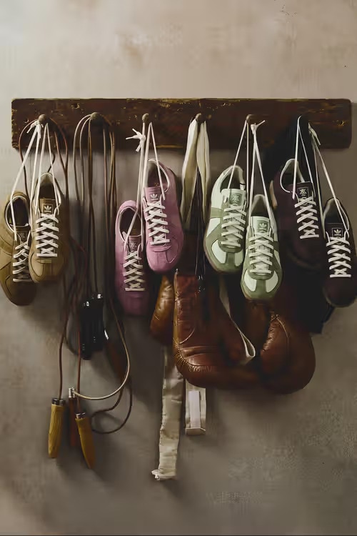 Pastel Suede Army Sneakers