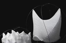 Pleated Fabric Lighting