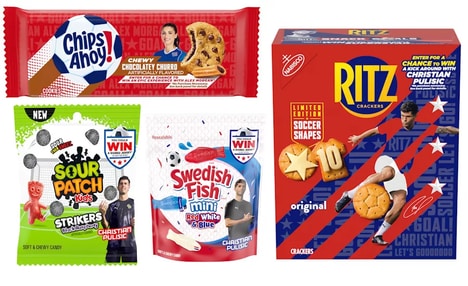 Soccer-Themed Snack Branding
