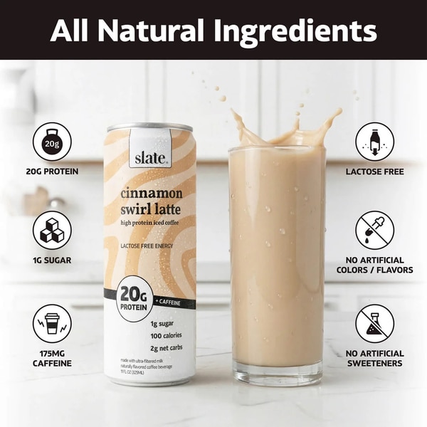 Spiced Cinnamon Protein Lattes