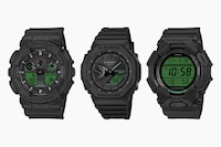 Tactical Green-Hued Timepieces